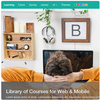 Learning Management Theme