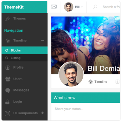 Social Network Template